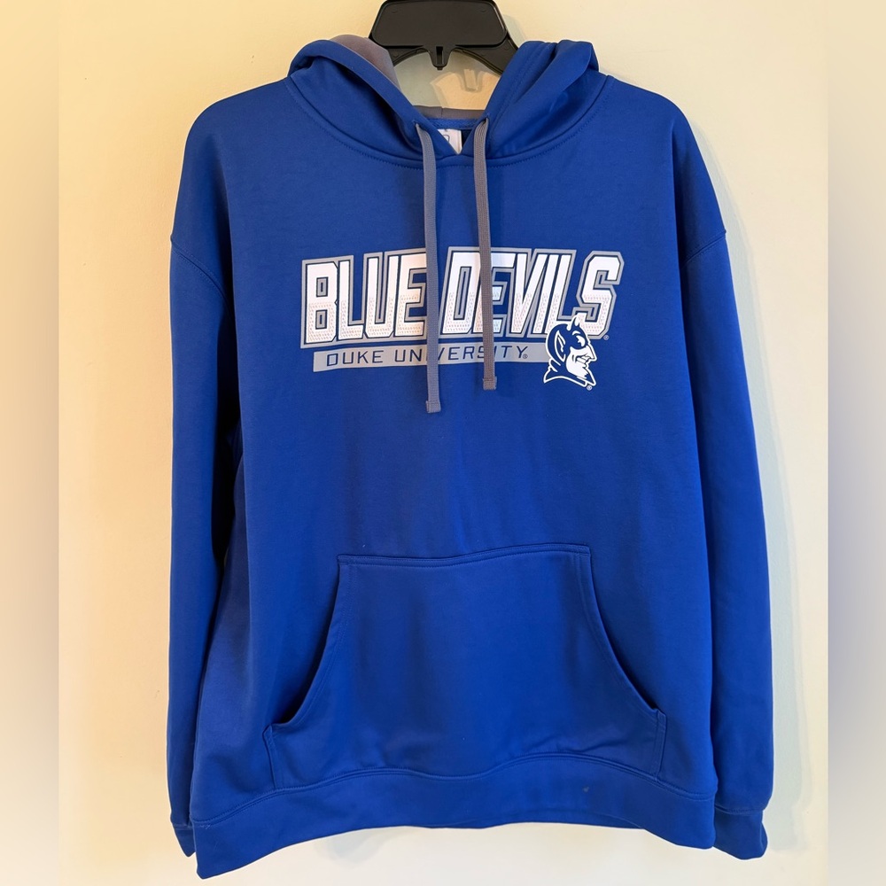 ProEdge Duke University Blue Hooded Sweatshirt *GOOD USED CONDITION*